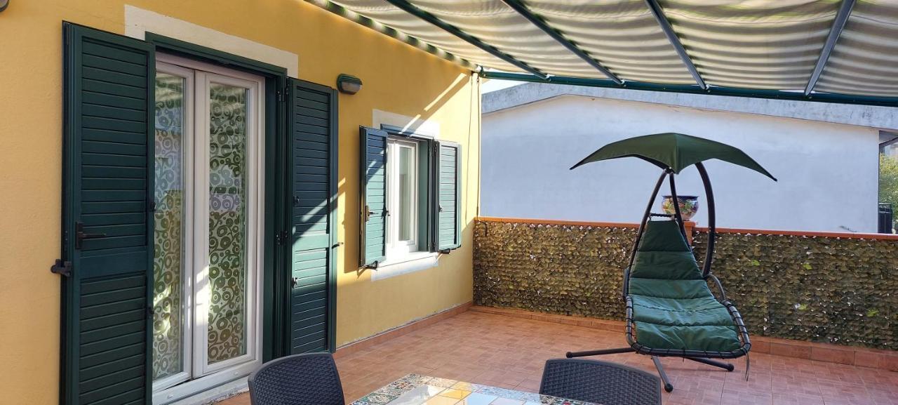 Ferienwohnung La Terrazza Dell' Angelo Pomarico Exterior foto