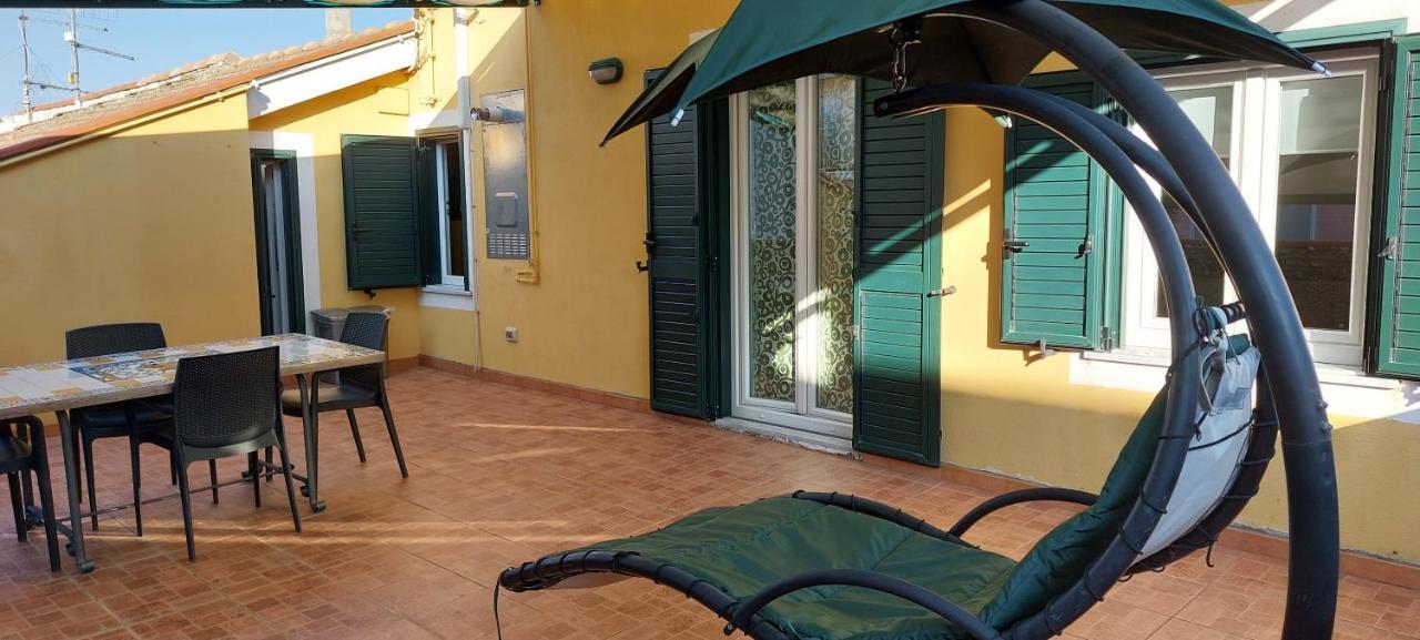 Ferienwohnung La Terrazza Dell' Angelo Pomarico Exterior foto